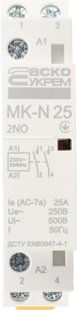 Модульний контактор MK-N 2P 25A 2NO 220V A0040030025 фото