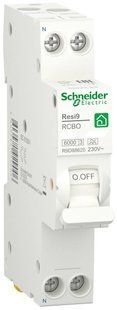 Дифференциальный автомат 6kA 1M 1P+N 20A C 30mA А, Resi9 Schneider Electric R9D88620 фото