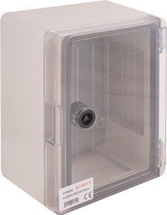 Бокс з монтажной панеллю e.plbox. 600х800х260мм IP65 прозорі дверці Enext CP5019 фото