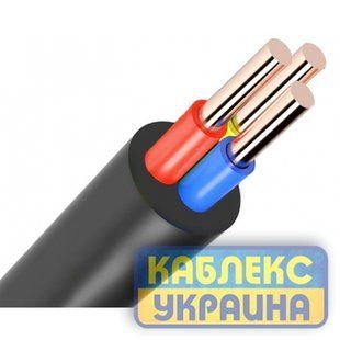Кабель ВВГ нг-LS 3х 10 (2-й кл) 0,66кВ KUc12-3310 фото