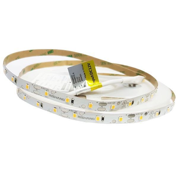 LED стрічка RISHANG 60-2835-12V-IP20 6W 550Lm 4000K 50м (RD0860TA-B-NW_50) RD0860TA-B-NW_50m фото