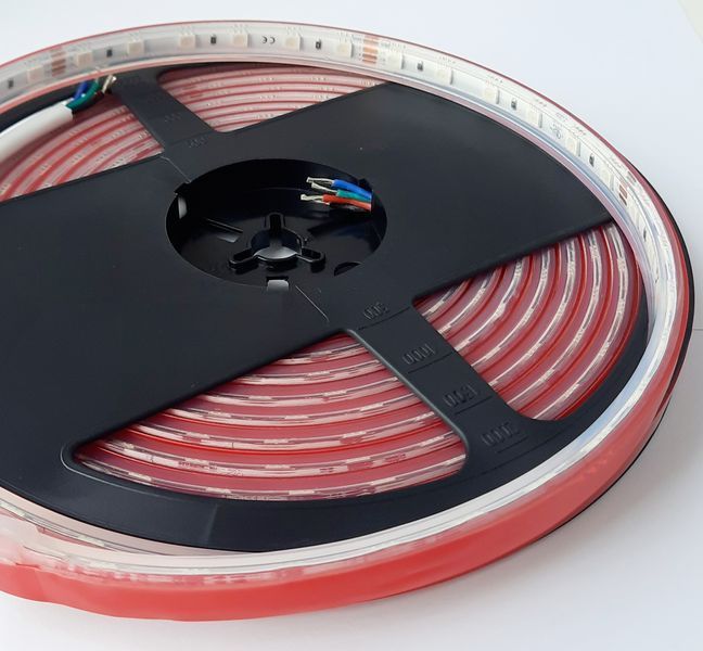 LED стрічка COLORS 60-5050-24V-IP67 12.5W RGB 5м (D560RGB-24V-10mm-IP67) D560RGB-24V-10mm-IP67 фото