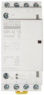 Модульний контактор MK-N 4P 16A 2NO2NC 220V A0040030028 фото
