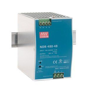 Блок живлення Mean Well на DIN-рейку 480W DC48V (NDR-480-48) NDR-480-48 фото