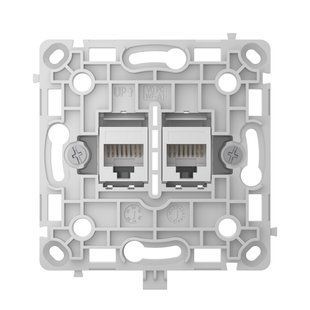 Механізм розетки Ajax OutletCore (LAN) White (126185.165.WH) 00000010661 фото