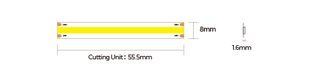 LED лента COLORS COB-24V-IP20 10W 790Lm 2700K 5м (DF8-24V-8mm-SW) DF8-24V-8mm-SW фото