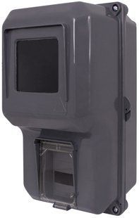 Бокс пластиковий e.mbox.stand.plastic.n.f1.прозорий, під однофазний лічильник,Enext s0110001 фото