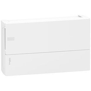 Щит Resi9 1ряд,18 модулей, навесной, белые дверцы Schneider Electric MIP12118 фото