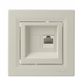 Costack Computer 1-on RJ45 Cat.5e UTP Asfora Cream EPH4300123 фото 1
