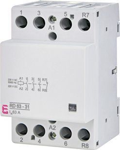 Контактор модульный RD 4P/63A 63-31 230V AC/DC 2464028 фото