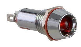 Сигнальная арматура AD22C-10 красная 220V AC A0140030124 фото