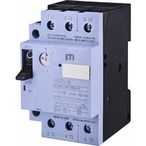 Авт. вимикач захисту двигуна MSP0-25 (11 kW, 18-25A), ETi 4646627 фото