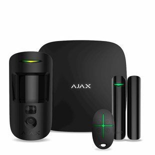 Комплект охоронної сигналізації Ajax HDR StarterKit Cam Plus Black (StarterKit Cam Plus) 00000010590 фото