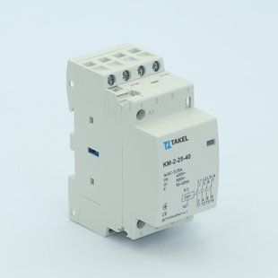 Контактор модульний КМ-2-25-40 25А 4NO 24В AC TAKEL 507955 фото