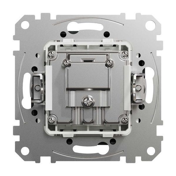 Розетка R/TV/SAT кінцева 4DB, чорний Sedna Design SDD114481 фото