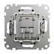 Розетка R/TV/SAT кінцева 4DB, чорний Sedna Design SDD114481 фото 2