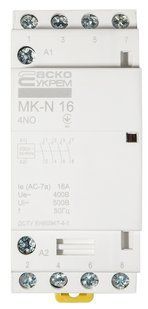 Модульний контактор MK-N 4P 16A 4NO 220V A0040030026 фото