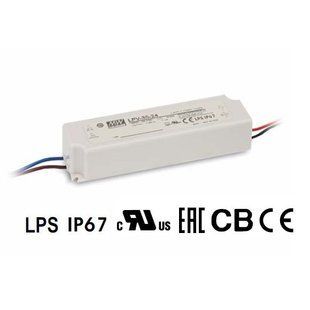 Блок питания Mean Well 36W DC24V IP67 (LPV-35-24) Mean Well 36W DC24V IP67 (LPV-35-24) LPV-35-24 фото