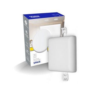 Світильник LED даунлайт Violux SPACE 12W 4200K квадрат IP20 100220 фото