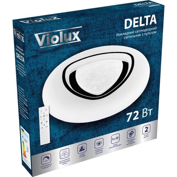 LED светильник smart DELTA VIOLUX круг 60W 3000-6000K IP20 220225 фото