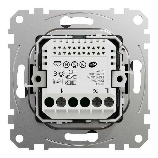 Универсальный поворотный диммер для светодиодных ламп Черный Sedna Design SDD114502 фото