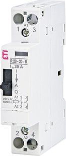 Контактор модульний R-R 20-20 230V AC (ручн.керув.) 2464040 фото