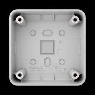 Коробка для зовнішнього монтажу Ajax SurfaceBox для пристрою LightSwitch чи Outlet White (107589.293.WH) 00000004948 фото