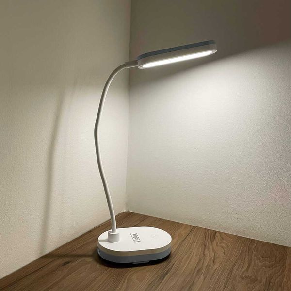 Настільна лампа з акумулятором LED LINERA 5W 4200К блакитна Violux 540703 фото