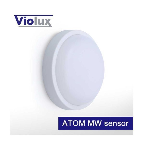 Светильник LED Violux ДББ ATOM MW sensor 12W 5000K IP54 200060 фото