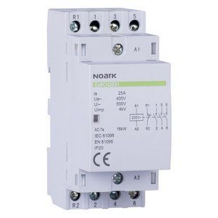 Модульний контактор Ex9CH25 25A 230V 3NO+1NC 107020 фото