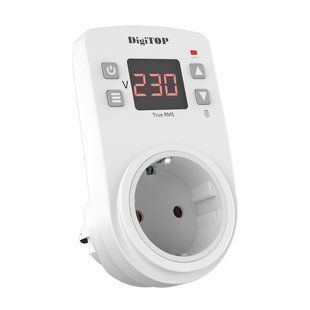 Реле напряжения в розетку VP-10AR Red DigiTop VP10AR фото