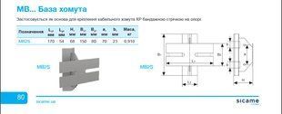 Основа для кріплення кабельного хомута бандажною стрічкою MB2S MB2S фото