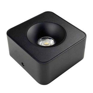 Светильник точечный накладной SIDNEY-S 10W 4000K IP20 квадрат черный Violux 330451 фото