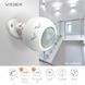 Датчик руху та освітленості навісний VIDEX VL-SPS27W 360&deg; 220V 1200W IP20 інфрачервоний білий VL-SPS27W фото 4