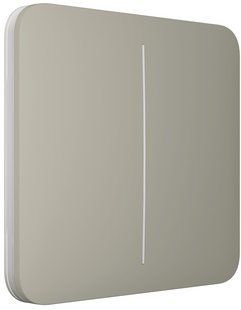 Вимикач Ajax LightSwitch 2-клавішний Olive 00000004898 фото