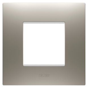 Рамка Chorusmart EGO 2 модуля сталь GEWISS GW16022ST фото
