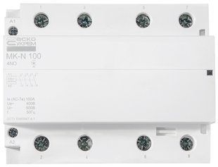 Модульний контактор MK-N 4P 100A 4NO 220V A0040030039 фото