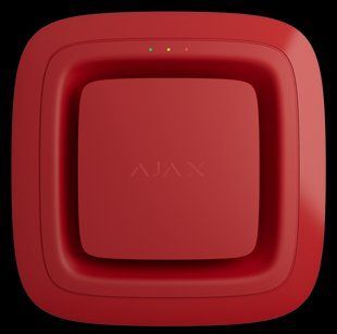 Бездротовий адресний пожежний оповіщувач звуковий Ajax EN54 FireProtect (Sounder) Jeweller Red (118604.278.RD1) 00000010603 фото