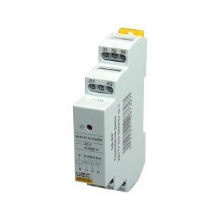 Проміжне реле модульне RP 3 контакта 16А 12 В AC/DC UEC SB-RP-316-ACDC12V фото