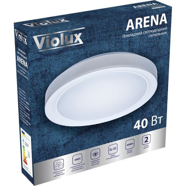 Светодиодный светильник smart ARENA VIOLUX 40W 3000-6000K IP20 210143 фото