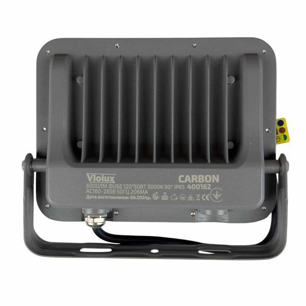 Прожектор Violux CARBON 50W 5000K 6000Lm IP65 400162 фото