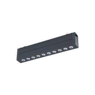 Магнітний трековий світильник UST-GR 12W 4000К 48V IP20 чорний Violux 320155 фото