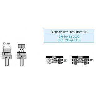 Затискач проколюючій 25-95/2х6-35 TT2D 83 F3 Sicame TT2D 83 F3 фото