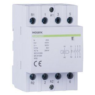 Модульний контактор Ex9CH40 40A 230V 3NO+1NC 107022 фото