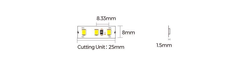 LED стрічка COLORS 120-2835-24V-IP20 8.8W 900Lm 2700K 50м (DJ120-24V-8mm-SW_DP50) DJ120-24V-8mm-SW_DP50 фото
