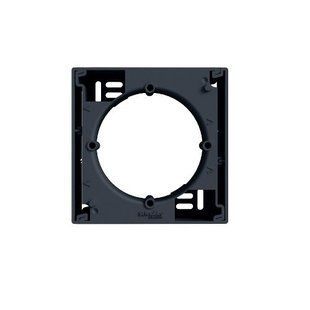 Коробка для накладного монтажа 1-ная ASFORA Антрацит EPH6100171 фото