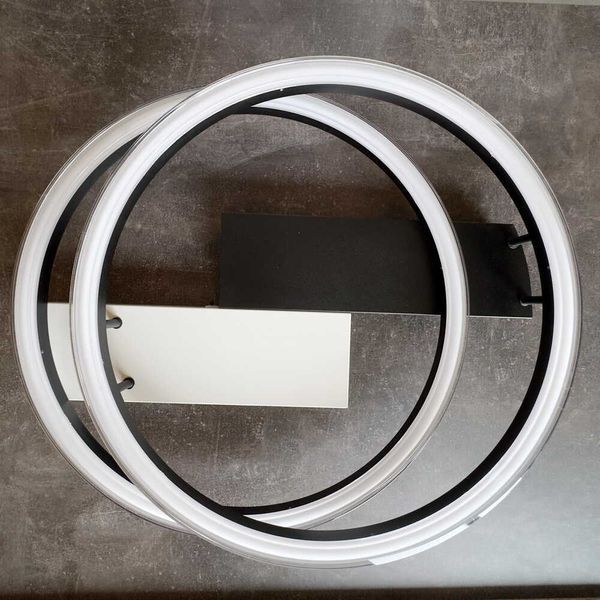 Светильник LED smart BRIONI-R+пульт 80W 3000-5000K IP20 круг черный Violux 220695 фото