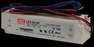 Блок живлення Mean Well 60W DC48V IP67 (LPV-60-48) LPV-60-48 фото
