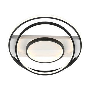 Світильник LED smart NITRO+пульт 100W 3000-5000K IP20 біло-чорний круг 220835 фото