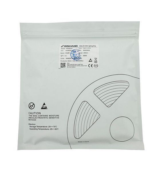 LED лента RISHANG COB-24V-IP20 10W 1000Lm 3000K 5м (RM0829EC-WW) RM0829EC-A-L-WW фото